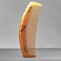 Apothecary 87 Man Club Wooden Comb 6" Inch Anti-Static Pecan Wood