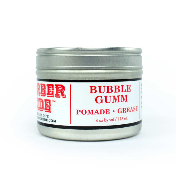 BARBER SIDE Bubble Gumm Grease Pomade Wax Oil Base Gel Hair Style Barbershop