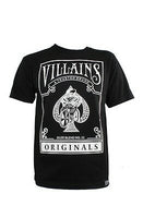 VULGAR VILLAINS ORIGINALS T-SHIRT BLACK S-2XL NEW