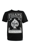 VULGAR VILLAINS ORIGINALS T-SHIRT BLACK S-2XL NEW