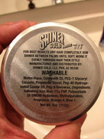 Shiner Gold Pomade 4 Oz Heavy Strong Hold Wax Gel Hair Styling Barber
